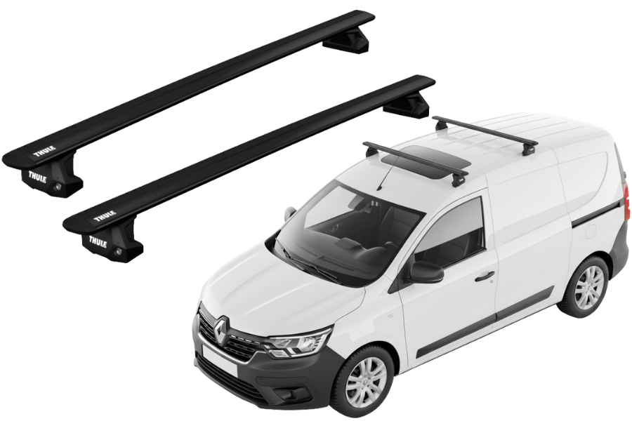 Barras THULE EVO WingBar para Van RENAULT Express desde 2021 - 2023 negro