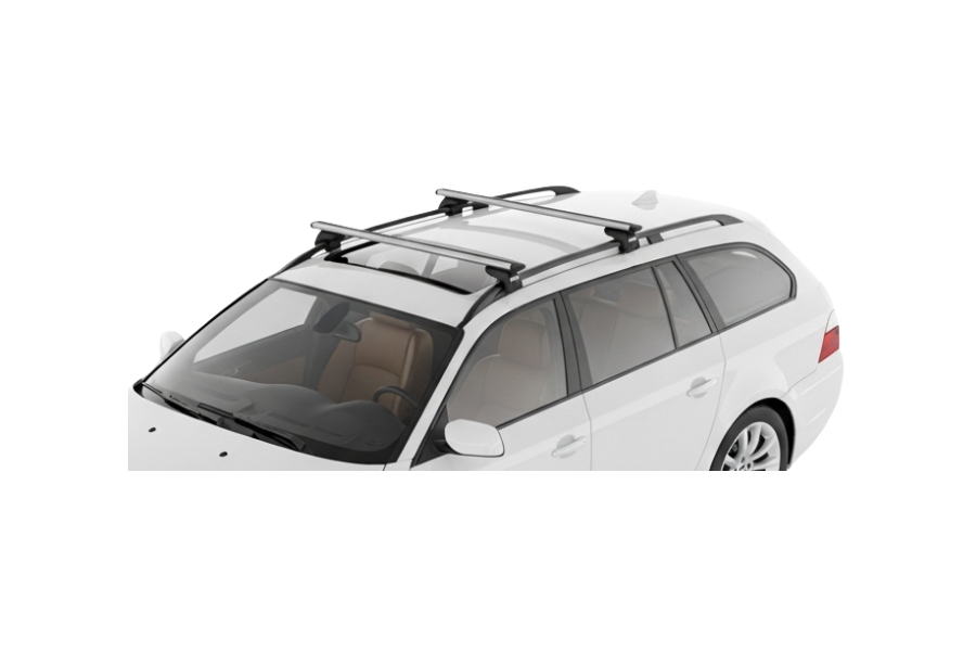 Barras THULE EVO WingBar para autos BMW 5-Series Touring (E61) 2004 a 2010