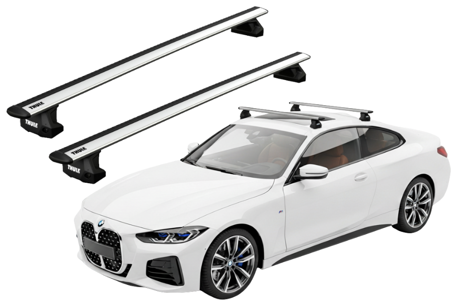 Barras THULE EVO WingBar para autos BMW 4-Series (G22) desde 2021-