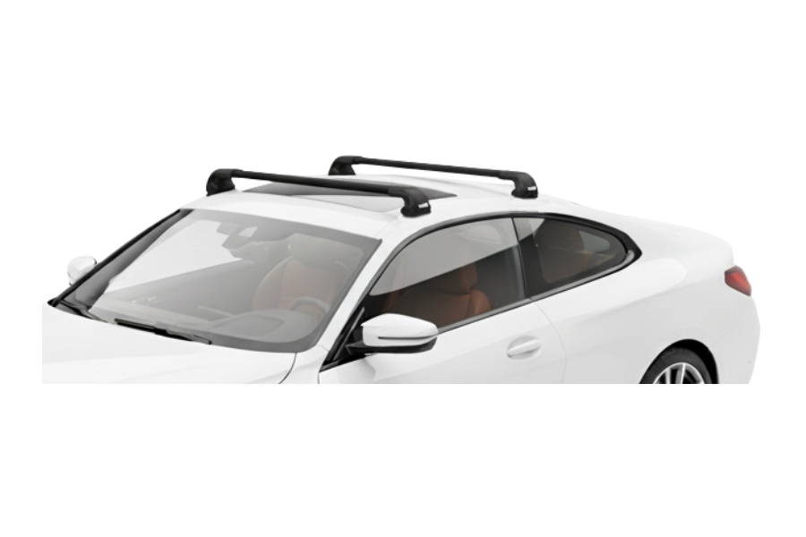 Barras THULE EDGE Flush para autos BMW 4-Series (G22) desde 2021 negro