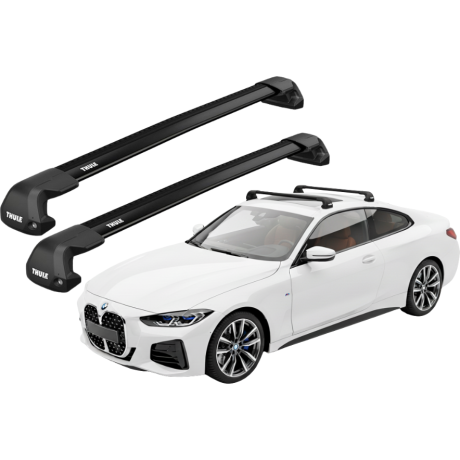 Barras THULE EDGE Flush para autos BMW 4-Series (G22) desde 2021 negro