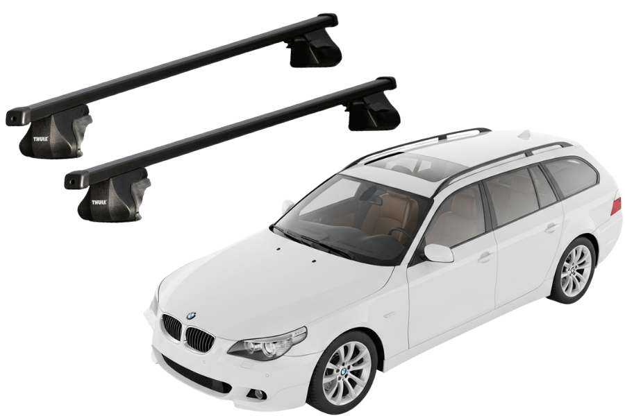 Barras THULE SmartRack para autos BMW 5-Series Touring (E61) 2004 a 2010
