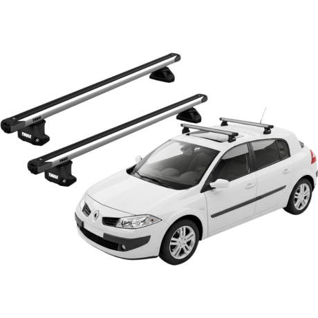 Barras Thule RENAULT Megane without Sunroof 03-08 PF / SlideBar EVO
