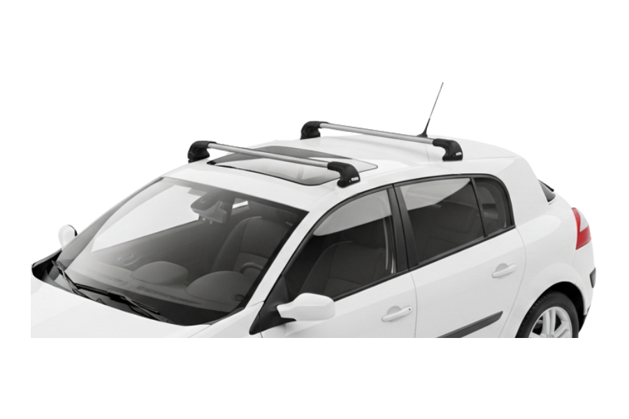 Barras THULE EDGE Flush para autos RENAULT Megane 2003 a 2008