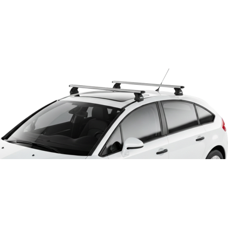 Barras THULE EVO WingBar para autos CITROEN C4 2005 a 2009