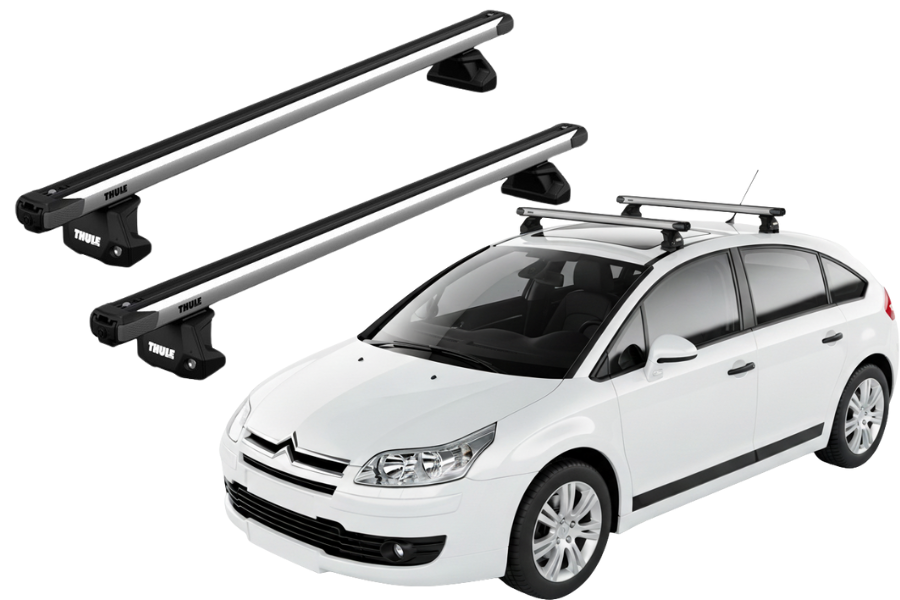 Barras Thule CITROEN C4 05-09 PF / SlideBar EVO
