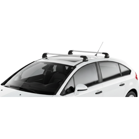 Barras THULE EDGE Flush para autos CITROEN C4 2005 a 2009