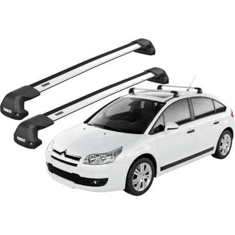 Barras THULE EDGE Flush para autos CITROEN C4 2005 a 2009