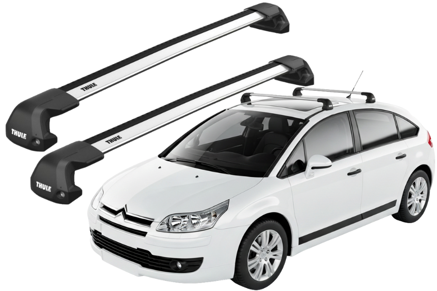 Barras THULE EDGE Flush para autos CITROEN C4 2005 a 2009