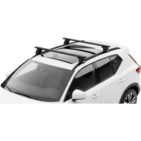 Barras THULE EVO WingBar para autos VOLVO XC40 desde 2018 - 2024 negro
