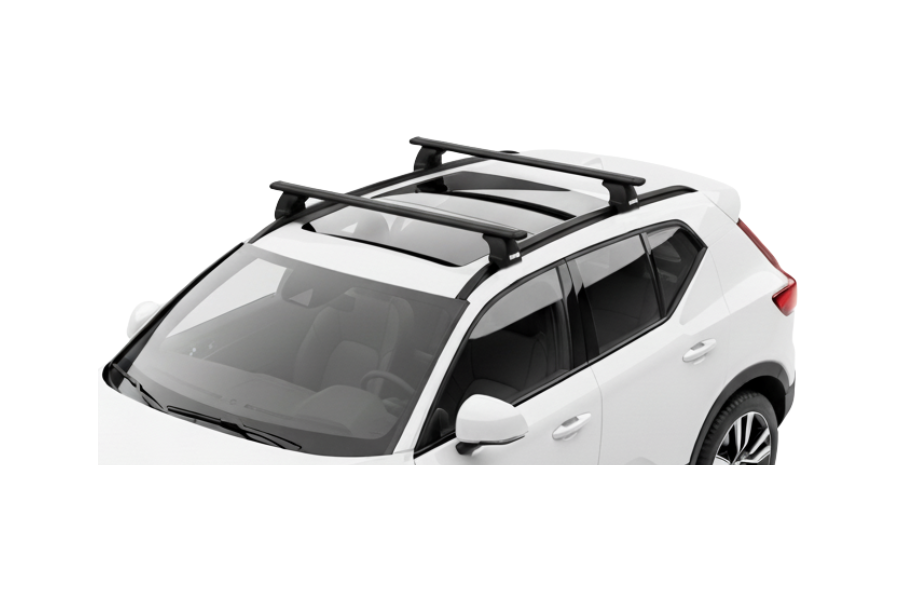 Barras THULE EVO WingBar para autos VOLVO XC40 desde 2018 - 2024 negro