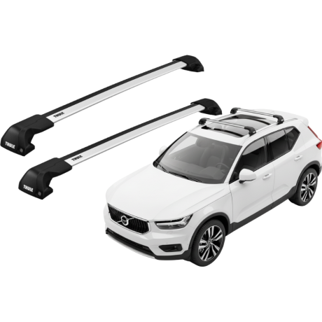 Barras THULE EDGE Flush para autos VOLVO XC40 desde 2018 - 2024