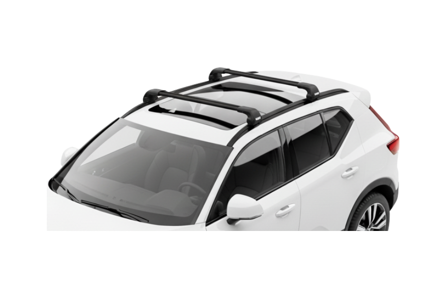 Barras THULE EDGE Flush para autos VOLVO XC40 desde 2018 - 2024 negro