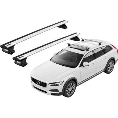 Barras THULE EVO WingBar para autos VOLVO V90 Cross Country desde 2017 - 2022