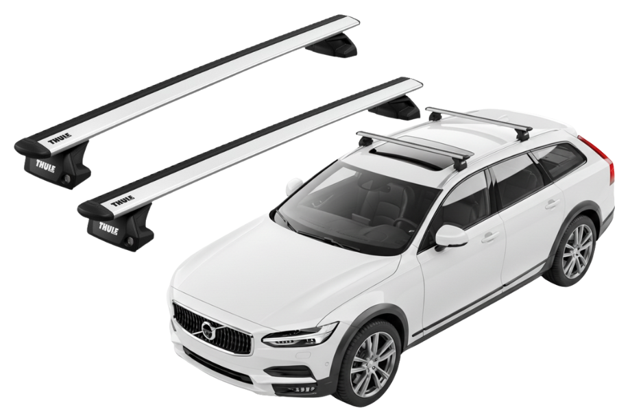 Barras THULE EVO WingBar para autos VOLVO V90 Cross Country desde 2017 - 2022