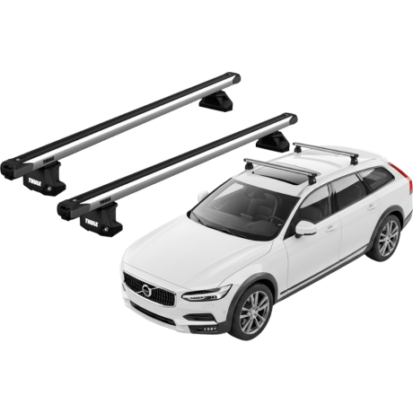 Barras Thule VOLVO V90 Cross Country 17-22 RA / SlideBar EVO