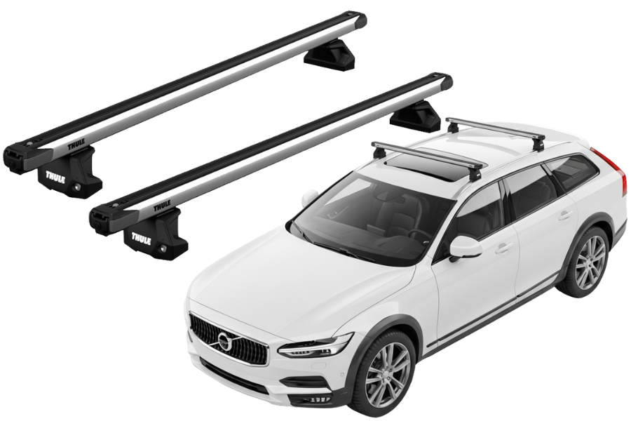 Barras Thule VOLVO V90 Cross Country 17-22 RA / SlideBar EVO