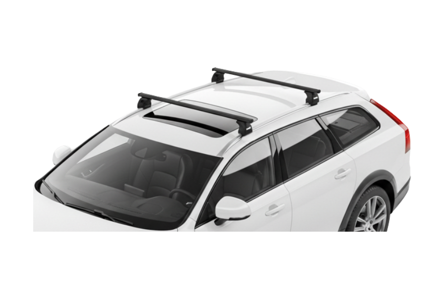 Barras THULE EVO SquareBar para autos VOLVO V90 Cross Country desde 2017 - 2022