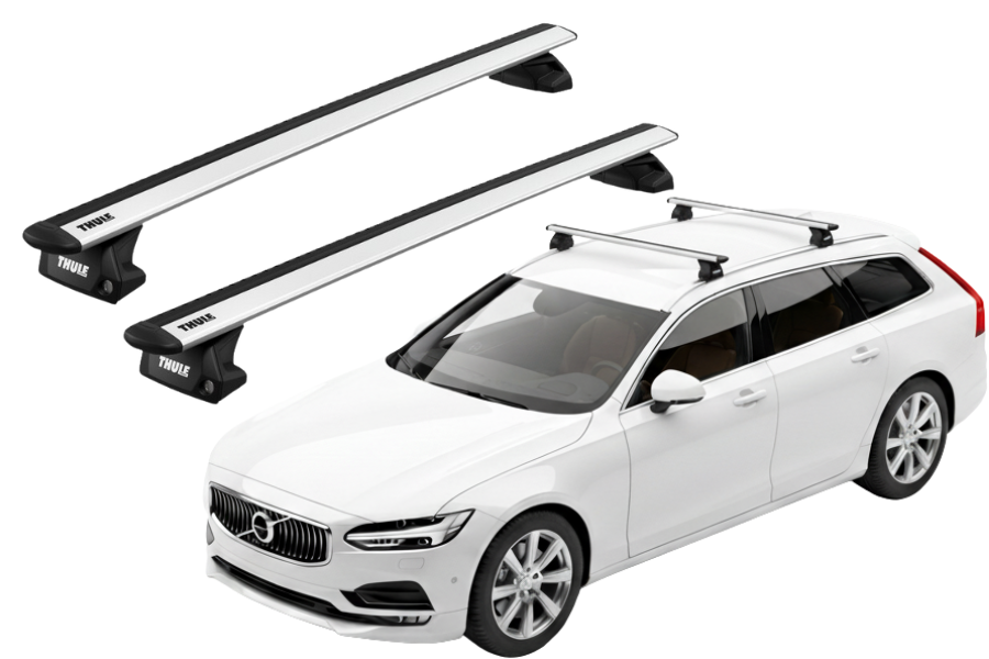 Barras THULE EVO WingBar para autos VOLVO V90 desde 2016 - 2020