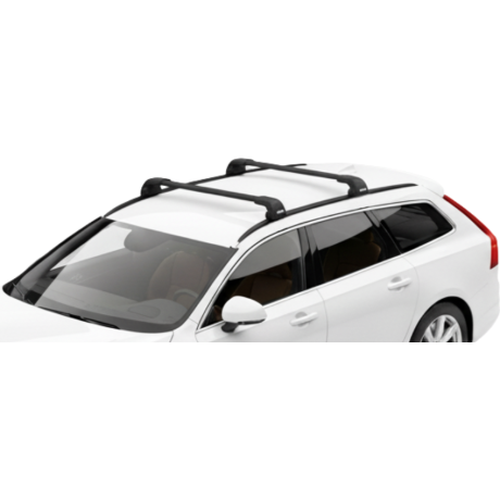 Barras THULE EVO WingBar para autos VOLVO V90 desde 2016 - 2020 negro