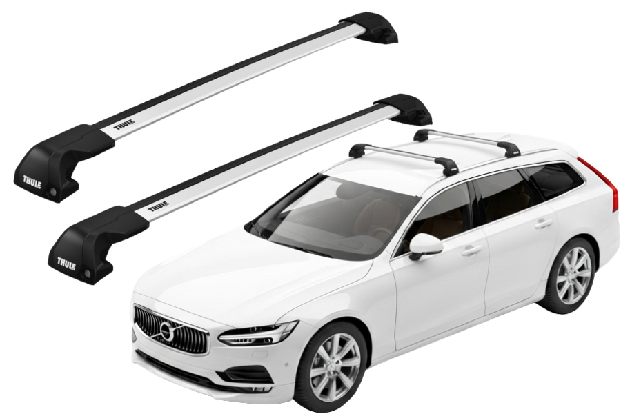 Barras THULE EDGE Flush para autos VOLVO V90 desde 2016 - 2020