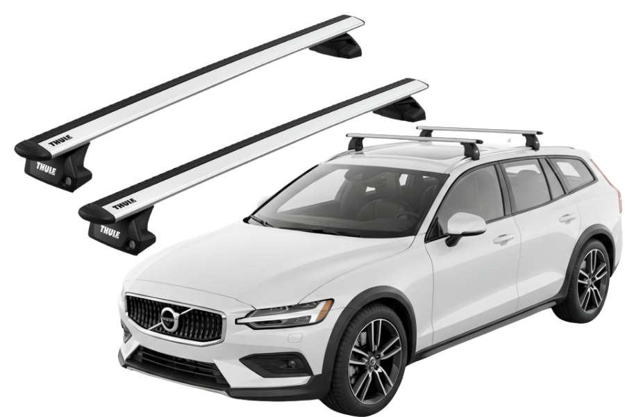 Barras THULE EVO WingBar para autos VOLVO V60 Cross Country desde 2019 - 2024