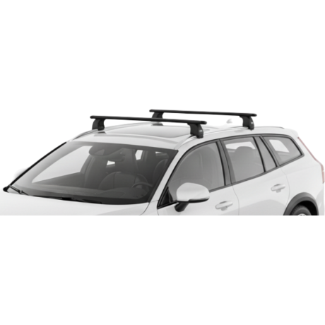 Barras THULE EVO WingBar para autos VOLVO V60 Cross Country desde 2019 - 2024 negro
