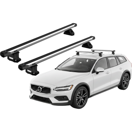 Barras Thule VOLVO V60 Cross Country 19-24 RA / SlideBar EVO