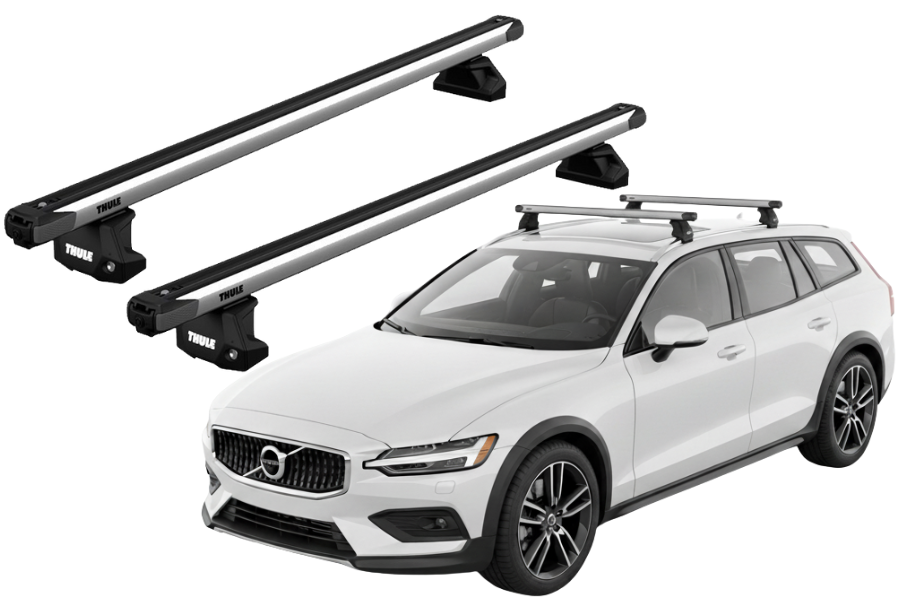 Barras Thule VOLVO V60 Cross Country 19-24 RA / SlideBar EVO