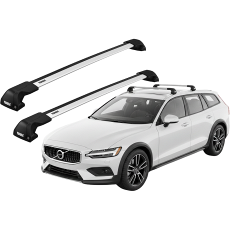 Barras THULE EDGE Flush para autos VOLVO V60 Cross Country desde 2019 - 2024