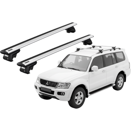 Barras THULE EVO WingBar para autos MITSUBISHI Montero Sport 2006 a 2008