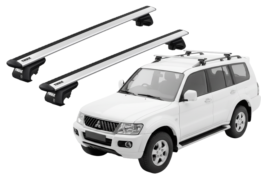 Barras THULE EVO WingBar para autos MITSUBISHI Montero Sport 2006 a 2008