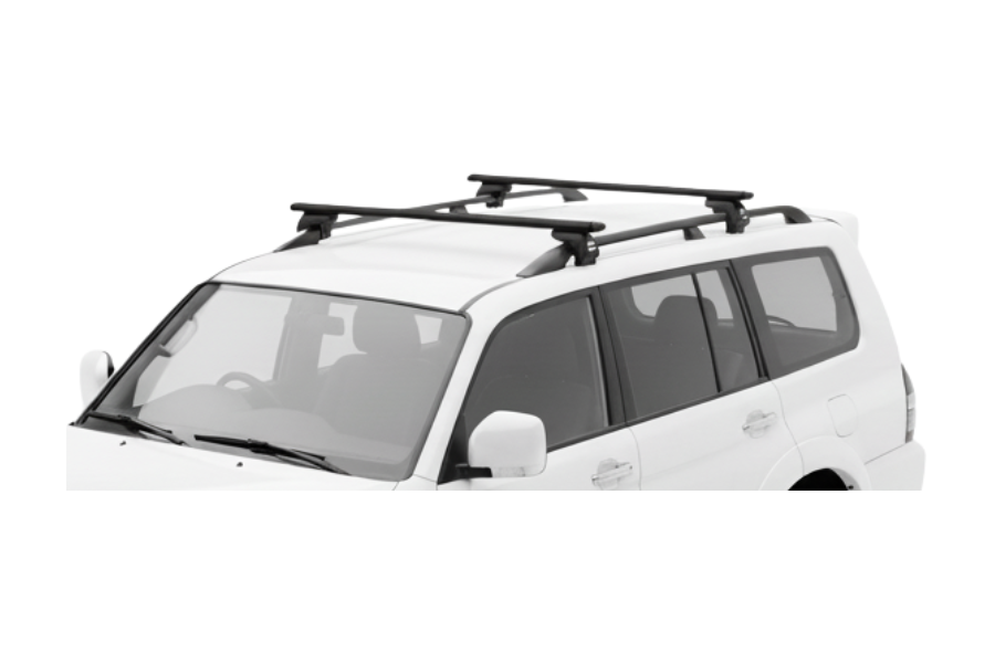 Barras THULE EVO WingBar para autos MITSUBISHI Montero Sport 2006 a 2008 negro