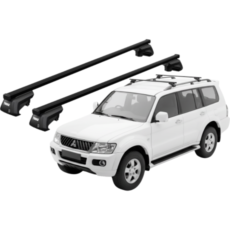 Barras THULE SmartRack XT para autos MITSUBISHI Montero Sport 2006 a 2008