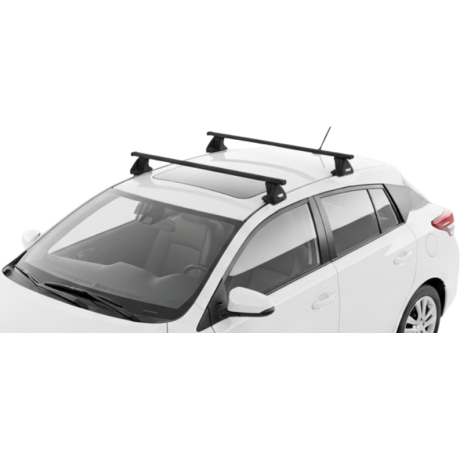 Barras THULE EVO SquareBar para autos TOYOTA Yaris (XP130) 2012 a 2020