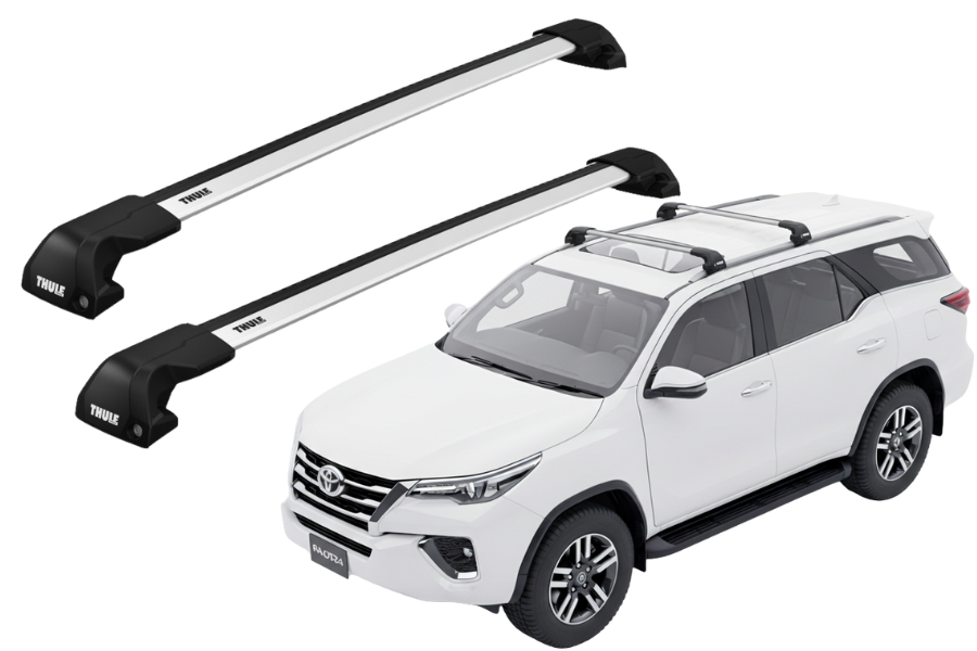 Barras THULE EDGE Flush para autos TOYOTA Hilux SW4 desde 2016-2022