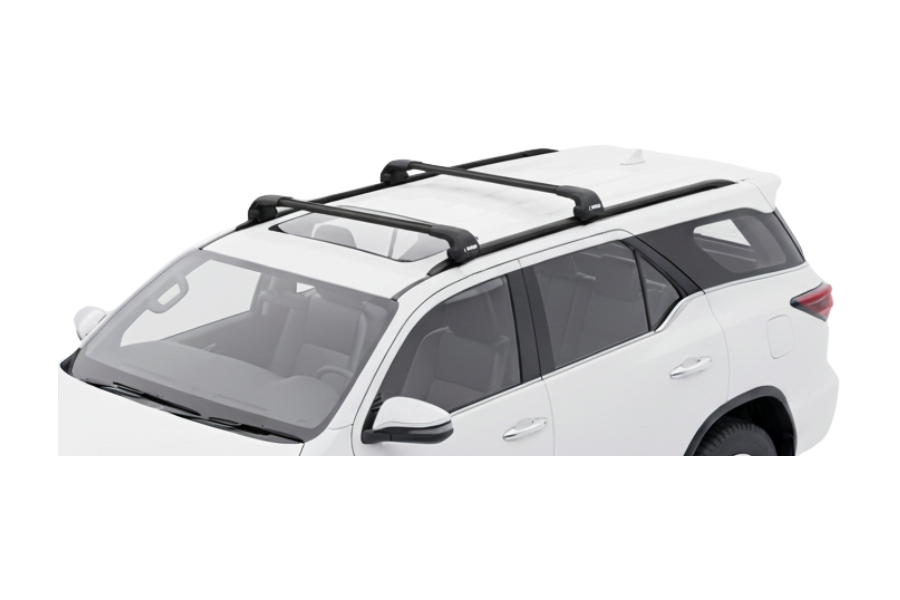 Barras THULE EDGE Flush para autos TOYOTA Hilux SW4 desde 2016-2022 negro