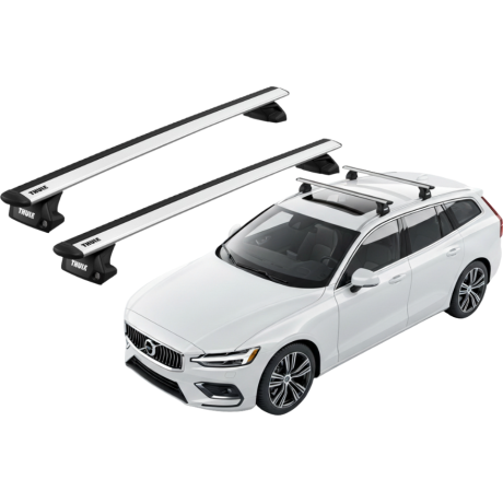 Barras THULE EVO WingBar para autos VOLVO V60 desde 2019 - 2023