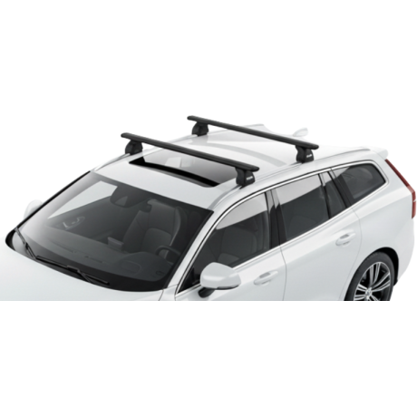 Barras THULE EVO WingBar para autos VOLVO V60 desde 2019 - 2023 negro