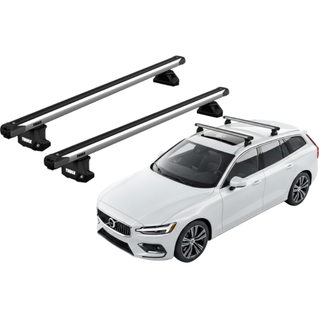 Barras Thule VOLVO V60 19-23 RA / SlideBar EVO