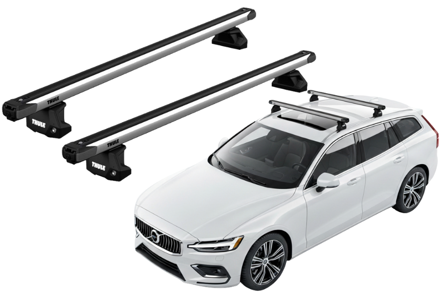 Barras Thule VOLVO V60 19-23 RA / SlideBar EVO
