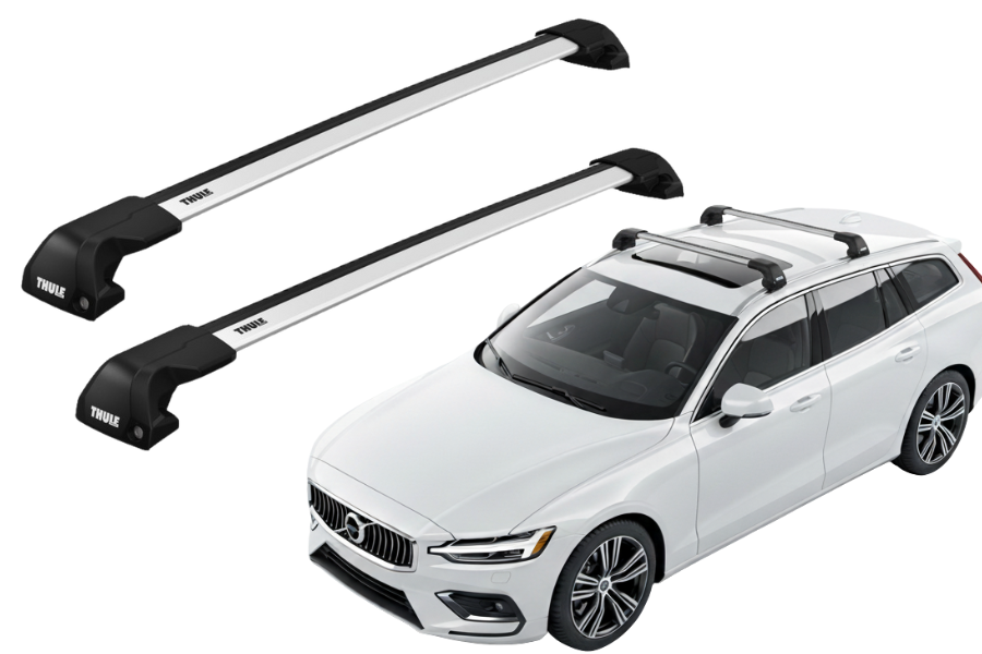 Barras THULE EDGE Flush para autos VOLVO V60 desde 2019 - 2023