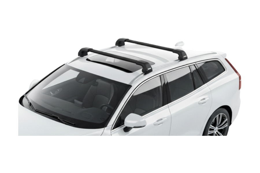 Barras THULE EDGE Flush para autos VOLVO V60 desde 2019 - 2023 negro