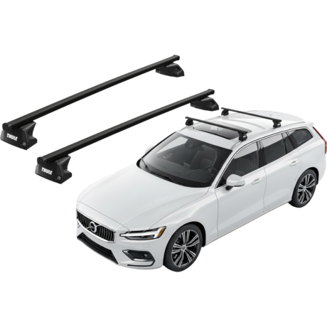 Barras THULE EVO SquareBar para autos VOLVO V60 desde 2019 - 2023