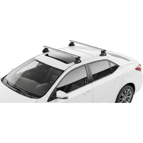 Barras THULE EVO WingBar para autos TOYOTA Corolla 2013 a 2018