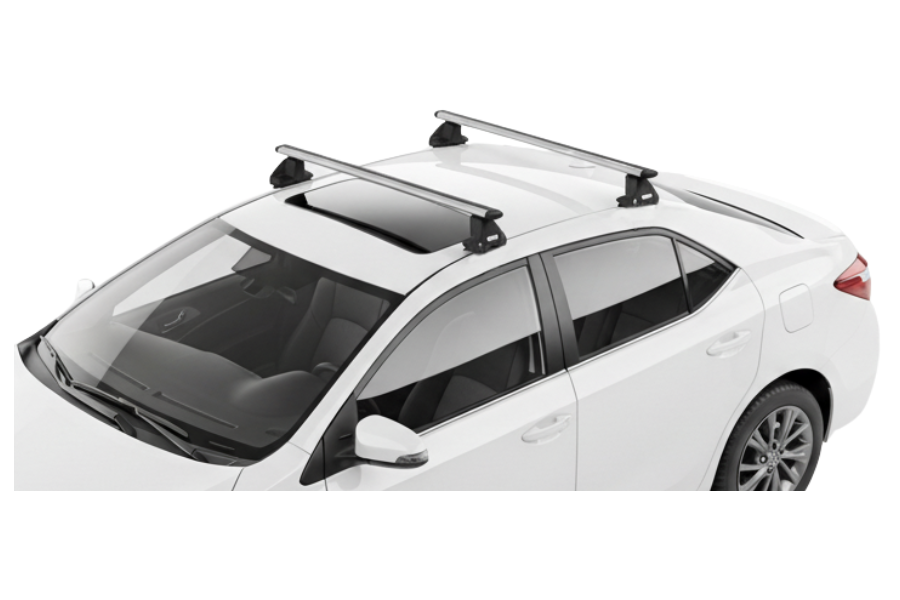 Barras THULE EVO WingBar para autos TOYOTA Corolla 2013 a 2018