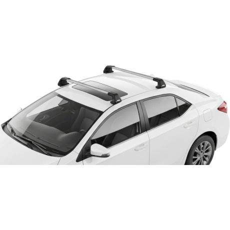 Barras THULE EDGE Flush para autos TOYOTA Corolla 2013 a 2018
