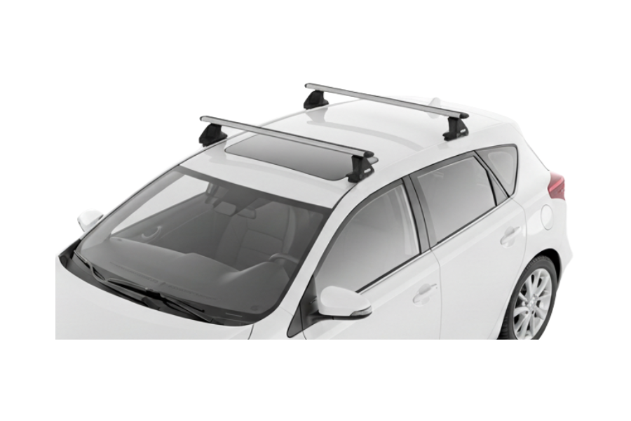 Barras THULE EVO WingBar para autos TOYOTA Auris 2013 a 2019
