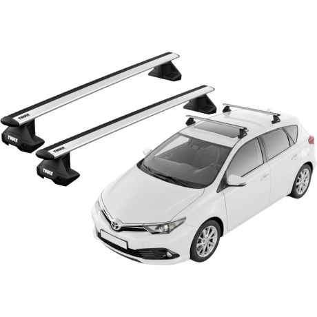 Barras THULE EVO WingBar para autos TOYOTA Auris 2013 a 2019