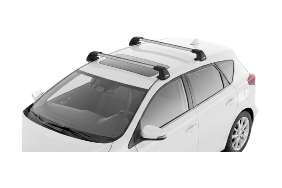 Barras THULE EDGE Flush para autos TOYOTA Auris 2013 a 2019